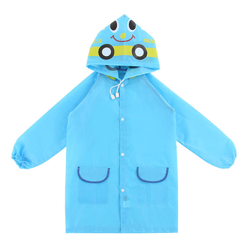 Kids Waterproof Animal Style Raincoat for Children
