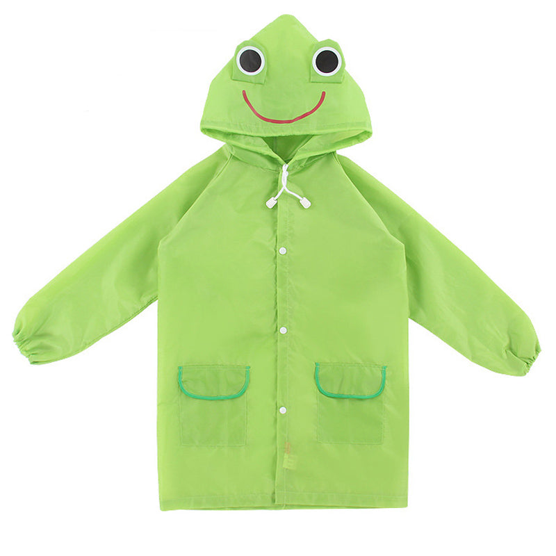 Kids Waterproof Animal Style Raincoat for Children