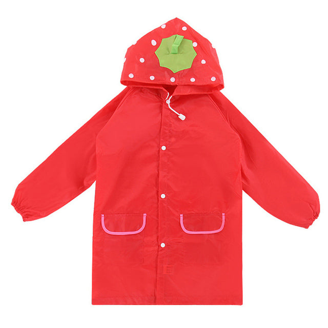 Kids Waterproof Animal Style Raincoat for Children